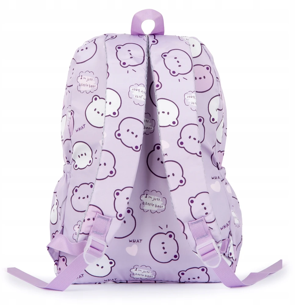 Bivacc TEDDY mokyklinė kuprinė violetinė