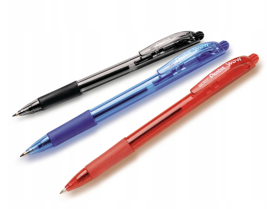 BK 417 tušinukas, 0,7 mm CLICKY Mėlynas PENTEL