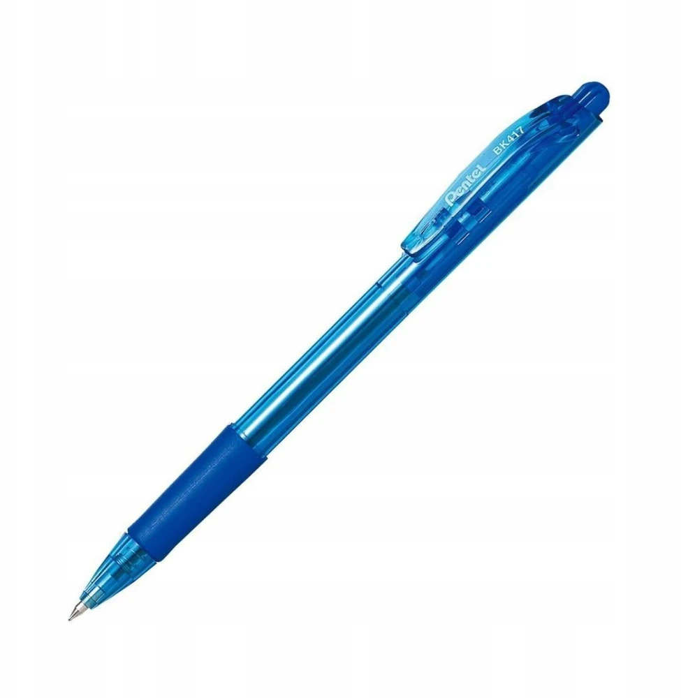 BK 417 tušinukas, 0,7 mm CLICKY Mėlynas PENTEL