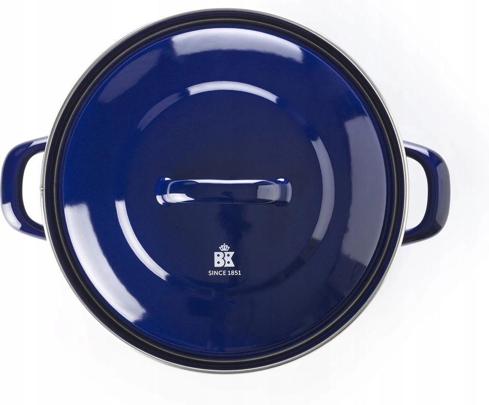 Bk Holland Emaliuotas plieno puodas 22 cm 3,3 l