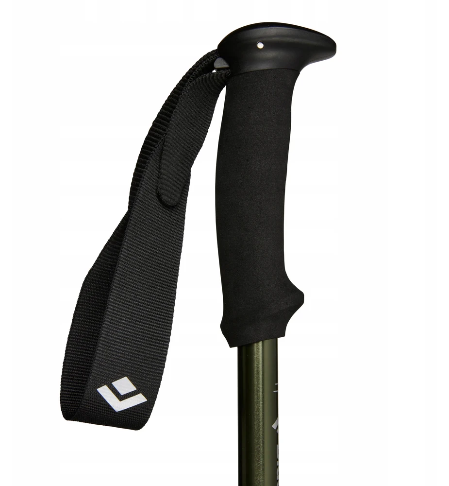 Black Diamond Juodas Diamond Trekking Poles Explorer 3, fitness equipment (juodas, 1 pair, 100 to 140 cm)