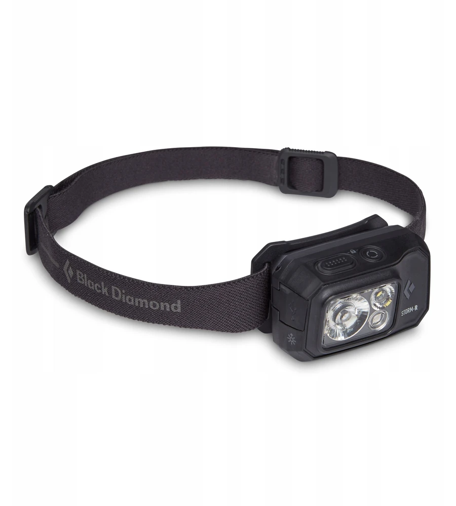 Black Diamond JAV Juodas Diamond Storm 500-R prožektorius