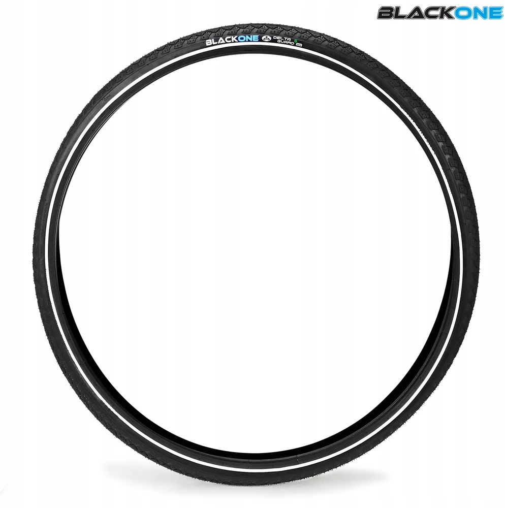 Black1 Šviesą atspindinčių padangų komplektas BLACKONE ACTIVE+ 28x1.60 42-622 + MITAS kamera - FV