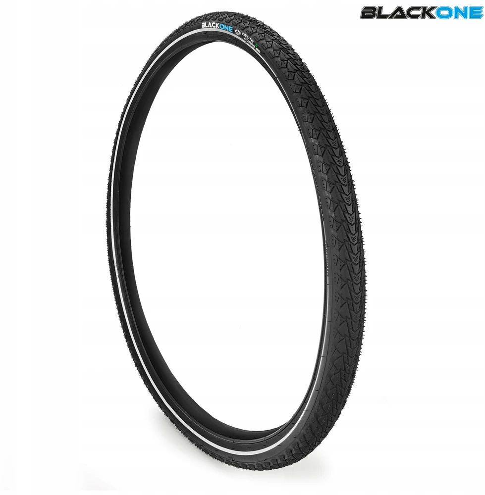 Black1 Šviesą atspindinčių padangų komplektas BLACKONE ACTIVE+ 28x1.60 42-622 + MITAS kamera - FV