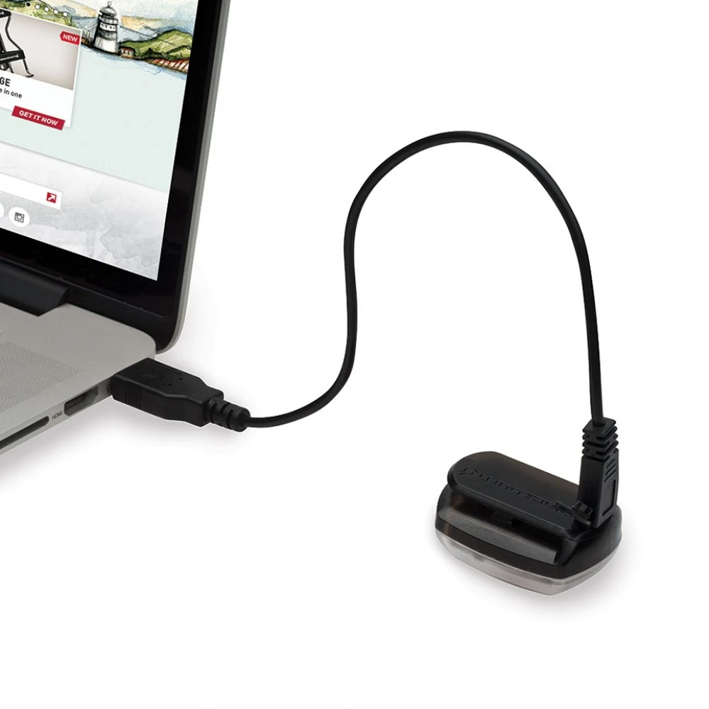 Blackburn Central Blackburn lempų rinkinys 2'FER USB priekinė 60 liumenų galinė 20 liumenų juoda (BBN-7064521)
