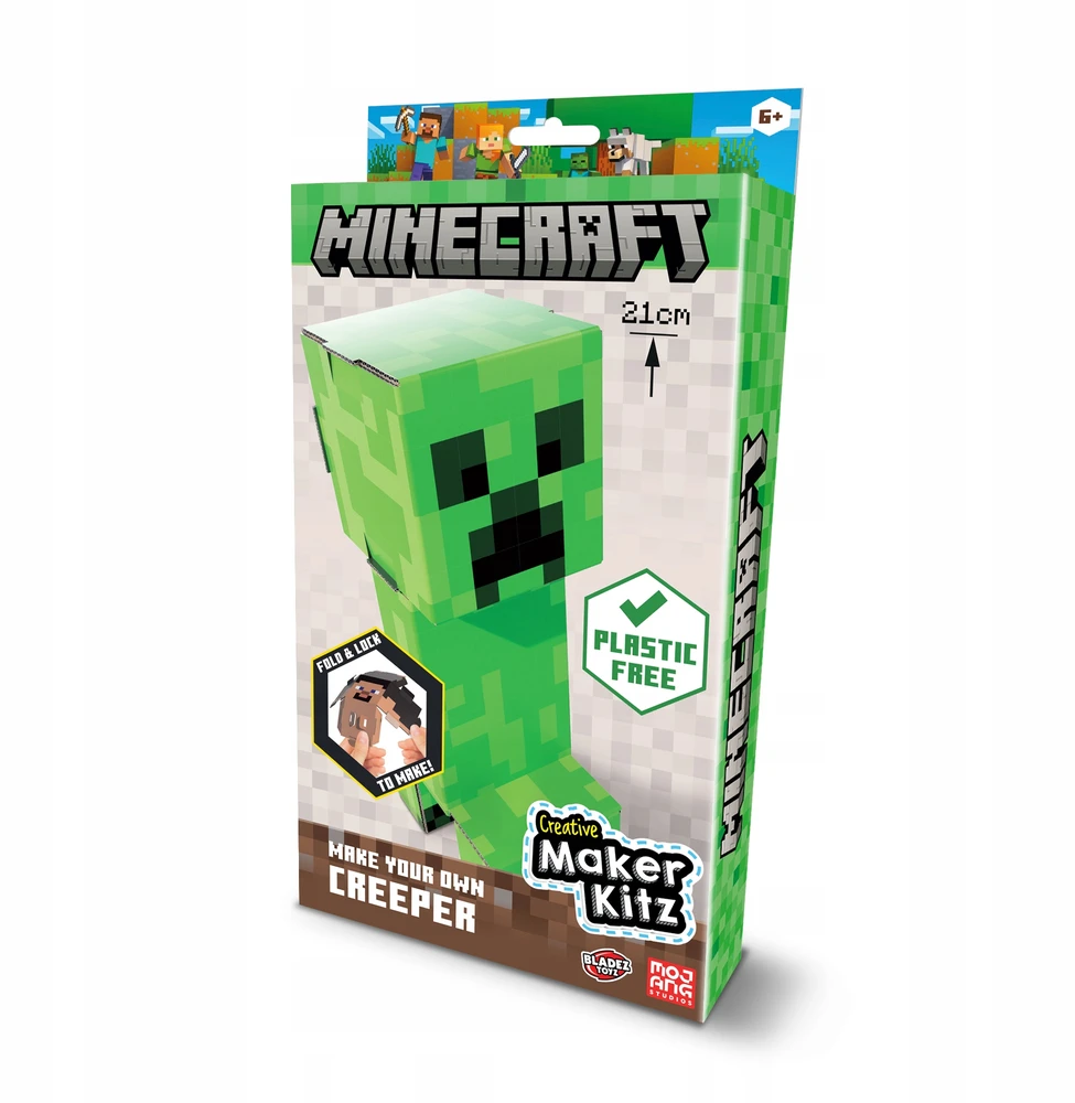 Bladez Toyz Minecraft pastato BLADEZ Creeper figūrėlę