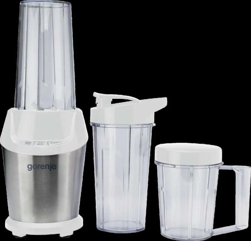 „Gorenje“ maišytuvas | BN1000E | Stalinis | 1000 W | Ąsočio medžiaga: tritanas | Ąsočio talpa: 0,75 l | Ledo smulkinimas | Balta
