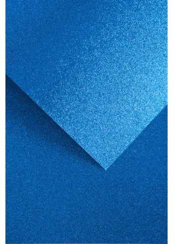 Galeria Papieru Dekoratyvinis blizgus kartonas, A4, Azure spalvos, 210 g/m², 5 vnt.