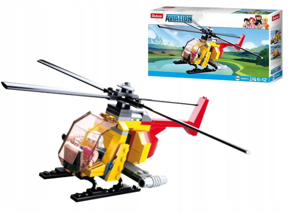 BLOCKI SLUBAN AIRPORT Helikopter 100 - B0667A