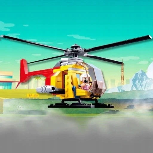 BLOCKI SLUBAN AIRPORT Helikopter 100 - B0667A