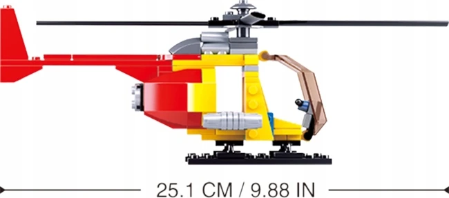 BLOCKI SLUBAN AIRPORT Helikopter 100 - B0667A