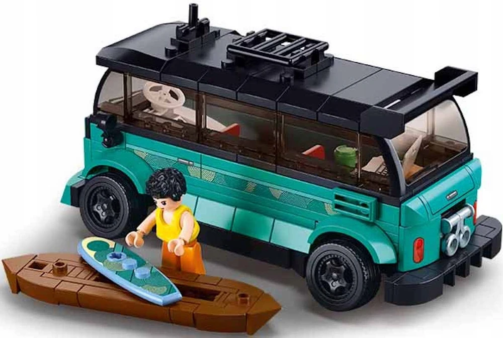 BLOKAI - KEMPERINIS MB TS-1 - 276 EL 1:35 28 CM AUTOMOBILIS SLUBAN KEMPINGAS