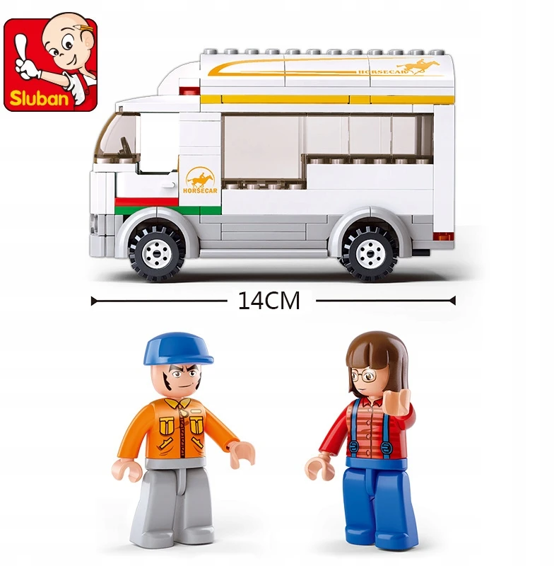 blokeliai SLUBAN M38-B0559 FARM AUTO KONIK ANIMAL TRANSPORT