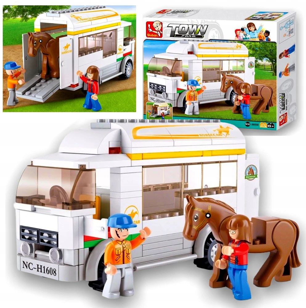 blokeliai SLUBAN M38-B0559 FARM AUTO KONIK ANIMAL TRANSPORT