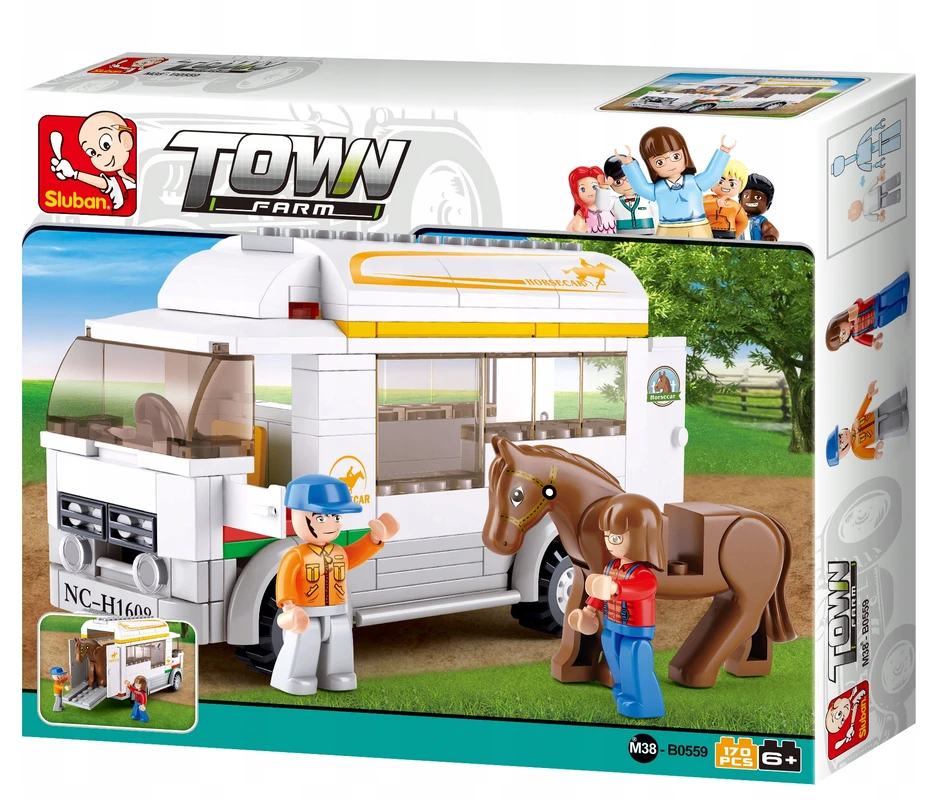 blokeliai SLUBAN M38-B0559 FARM AUTO KONIK ANIMAL TRANSPORT