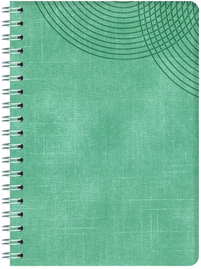 Bloknotas, A6, langeliais, 96 lapai, 70gsm, su spirale šone