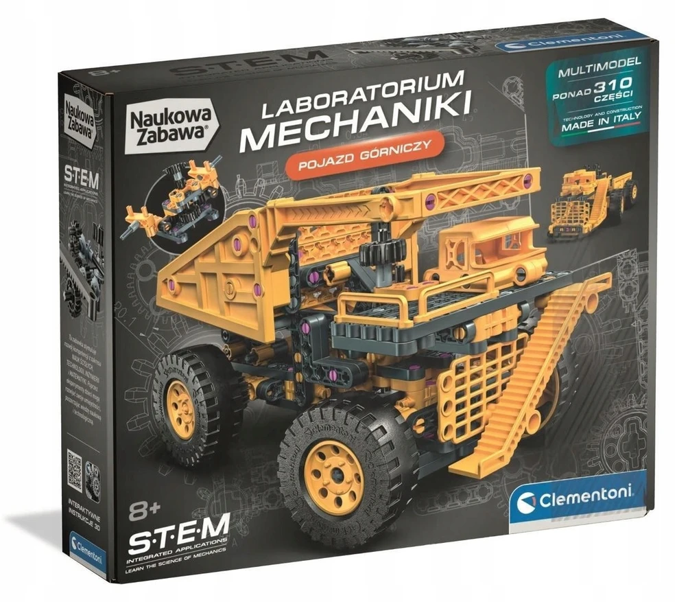 BLOKŲ MECHANIKOS LABORATORIJOS KAŽybos TRANSPORTO PRIEMONĖ CLEMENTONI 50445