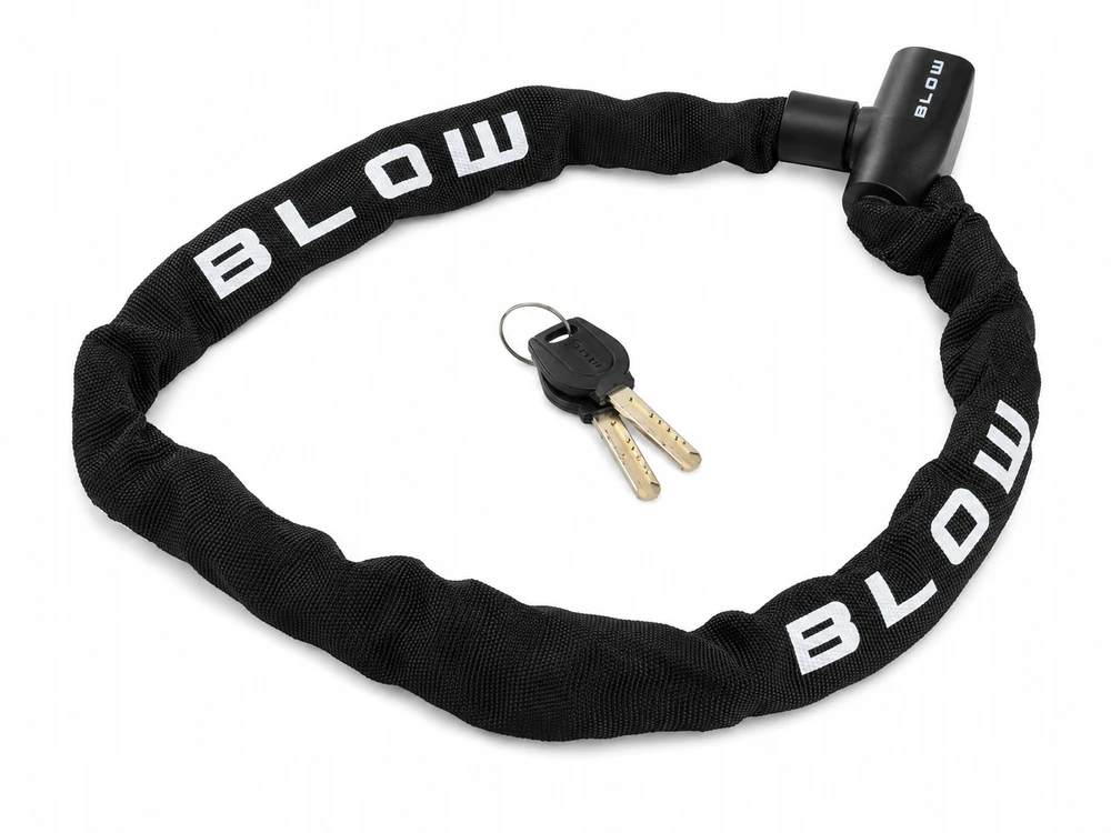Dviračio spynos grandinė 90 cm + 2 raktai BLOW