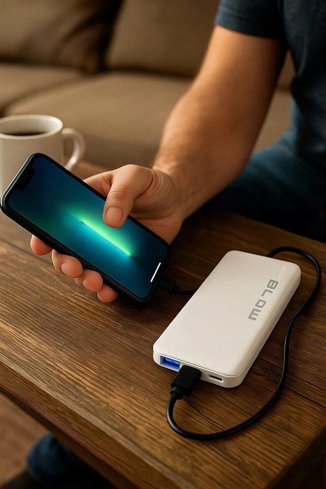 Blow Išorinė baterija 10000mAh PB10A balta