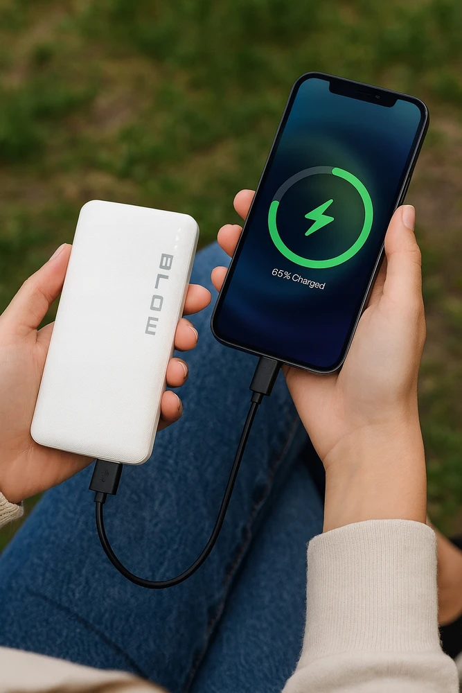 Blow Išorinė baterija 10000mAh PB10A balta