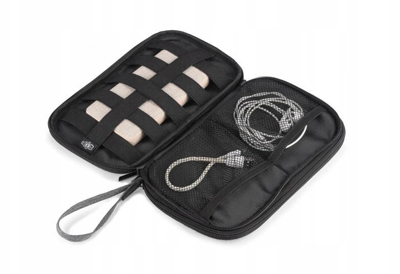 Blue Collection TRAVEL WALLET atostogų organizatorius su skyreliais RFID APSAUGA