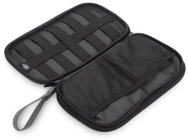 Blue Collection TRAVEL WALLET atostogų organizatorius su skyreliais RFID APSAUGA