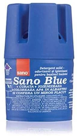 Higieninis WC muilas Sano Mėlyna 150g (dedamas tiesiai į bakelį)