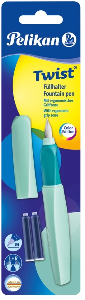Pelikan Plunksnakotis TWIST ECO P457M mėlynas