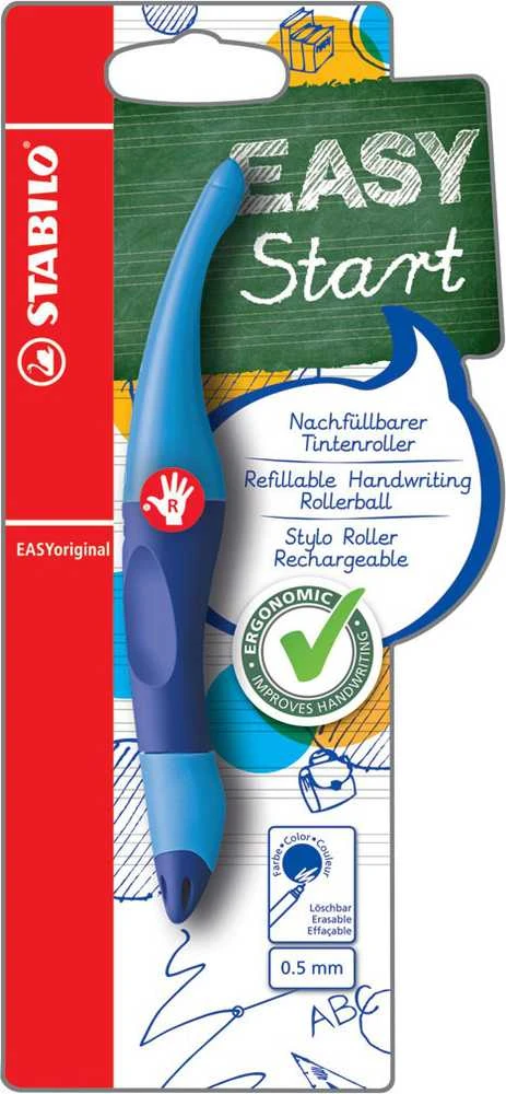 Stabilo Mėlyna Rašiklis EASYStart R dark mėlynas-light mėlynas