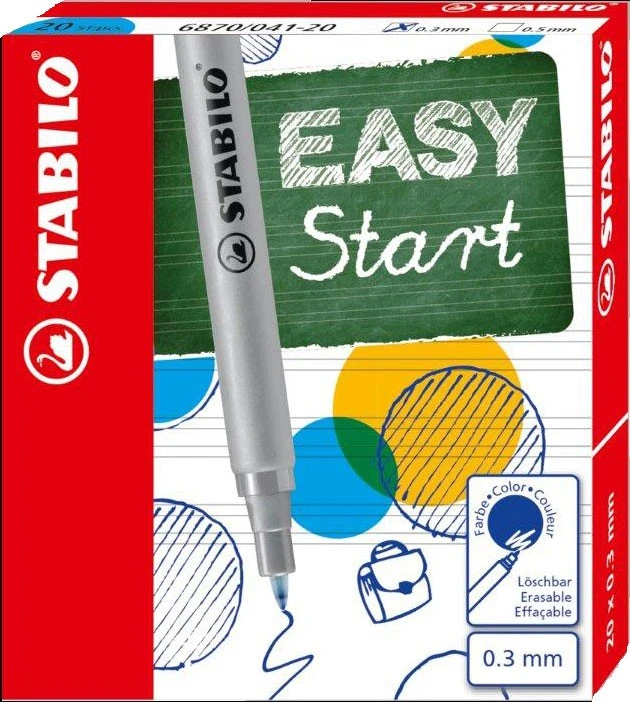 Parker Stabilo Šerdelė M mėlynas