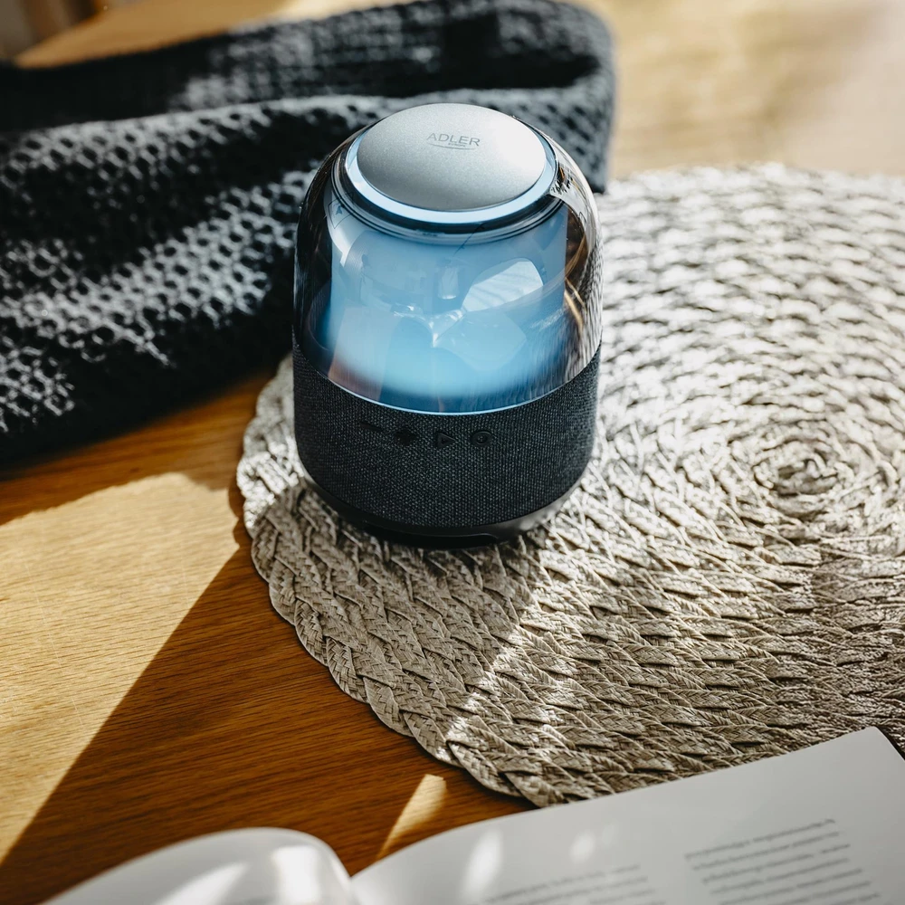 Adler Speaker | AD 1904 | 8 W | Bluetooth | Belaidė jungtis | Portable | Juodas