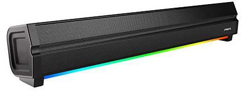 Streetz Nešiojama kolonėlė Bluetooth, su RGB, micro SD / SB100-BLK / 6612035