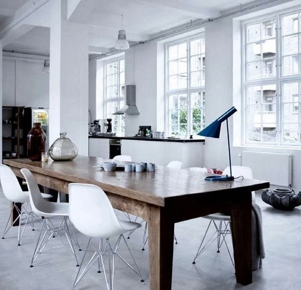 Bm Design 4 DSR Milano kėdės, baltos, metalinės kojos
