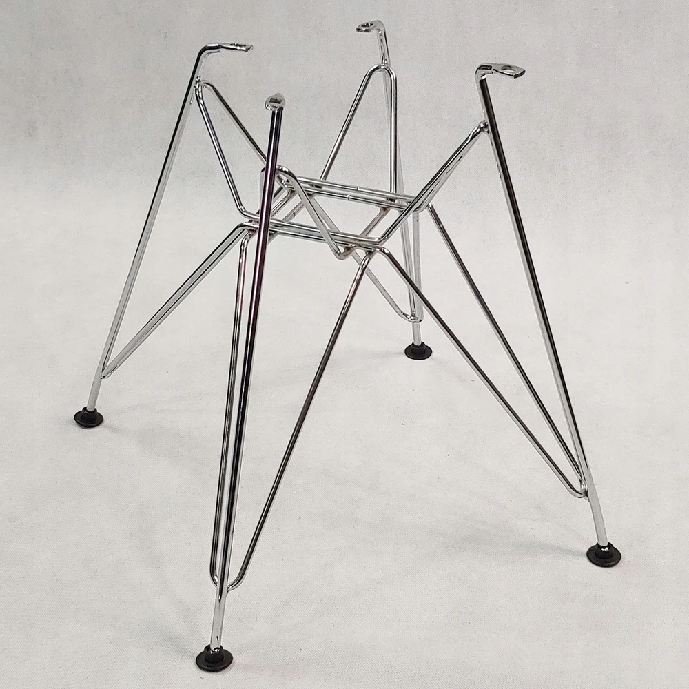 Bm Design 4 DSR Milano kėdės, juodos, metalinės kojos