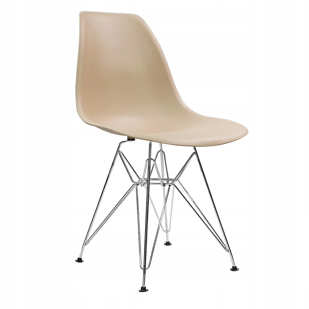 Bm Design 4 DSR Milano smėlio spalvos kėdės