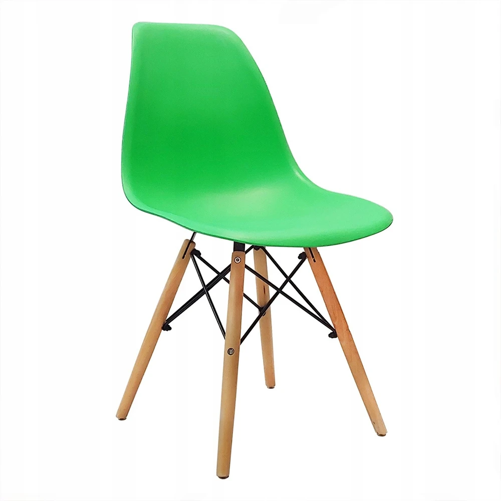 Bm Design 6 DSW Milano žalios skandinaviškos kėdės