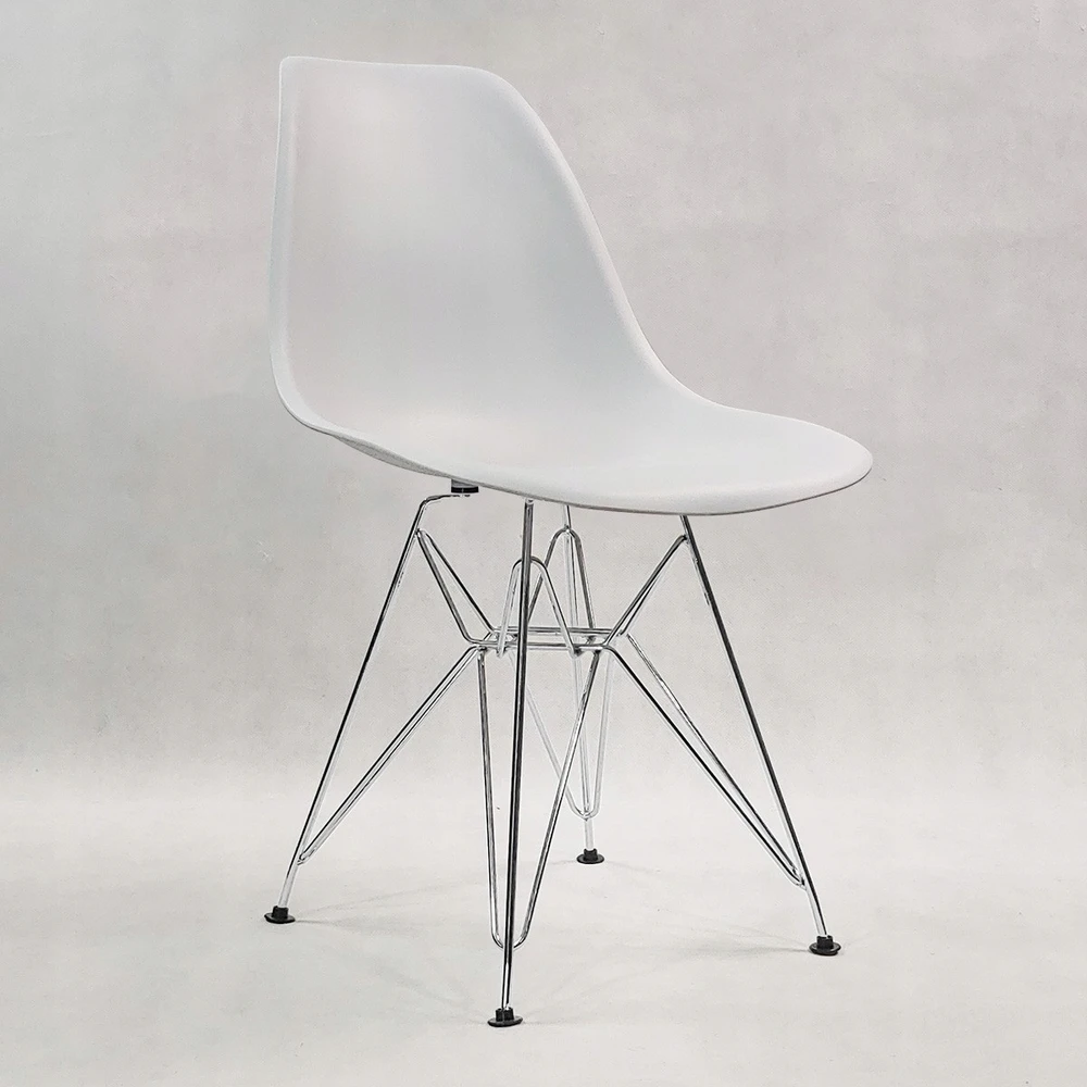 Bm Design DSR Milano kėdė, pilka skandinaviška, metalinė koja
