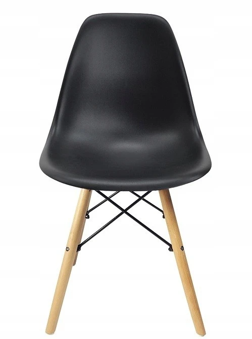 Bm Design DSW Milano kėdė, juoda skandinaviško medžio koja
