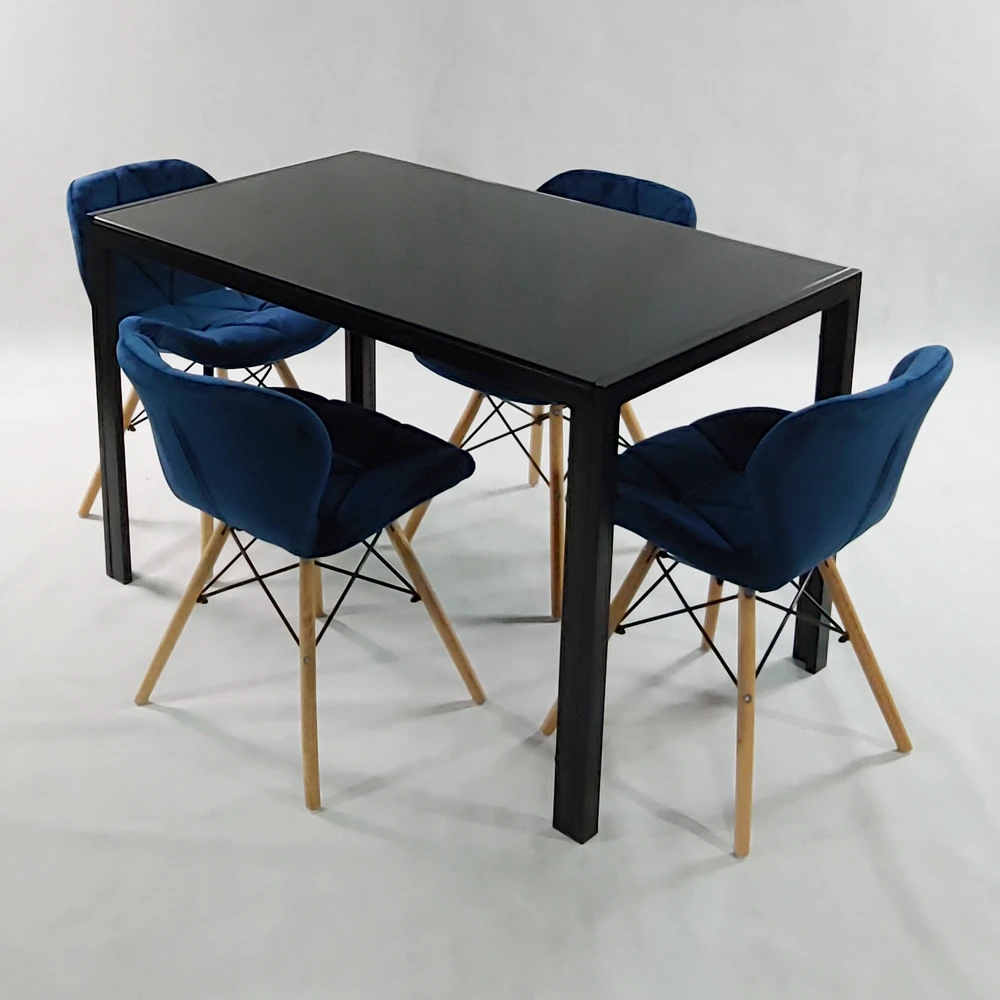 Bm Design Elioto aksominė kėdė, aptraukta aksominėje svetainėje