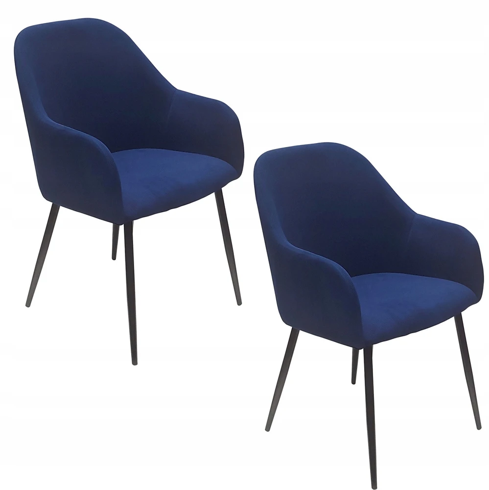 Bm Design Kėdė MONTANA, tamsiai mėlyna velveta