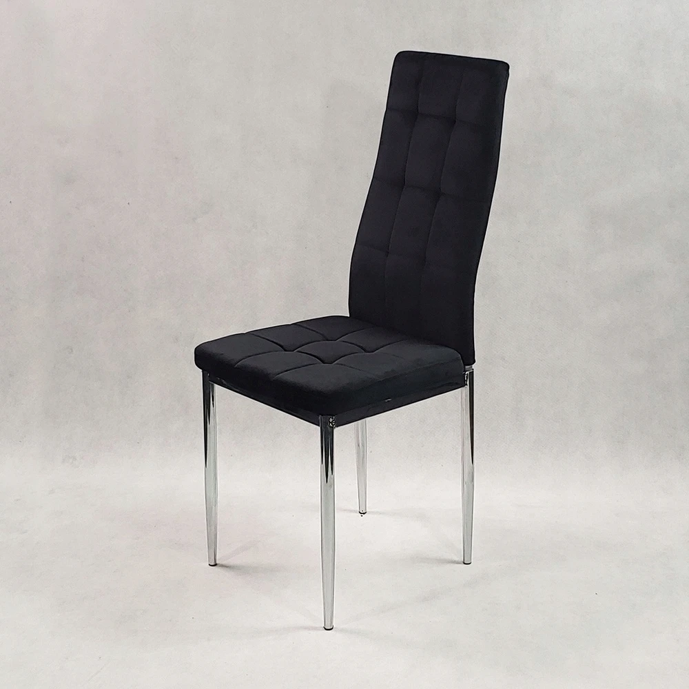 Bm Design MONAKO VELVET kėdė, juoda