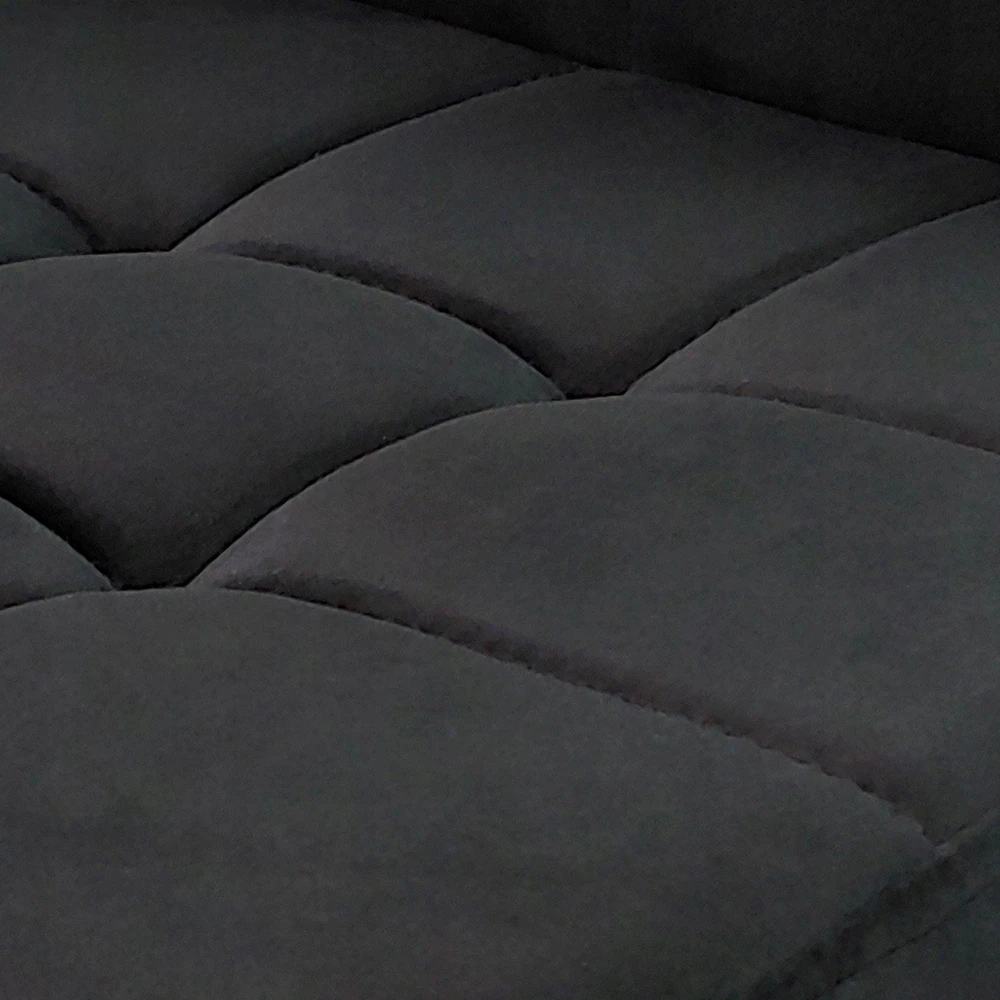 Bm Design MONAKO VELVET kėdė, juoda