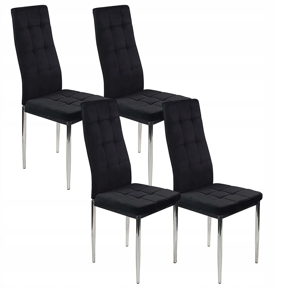 Bm Design MONAKO VELVET kėdė, juoda