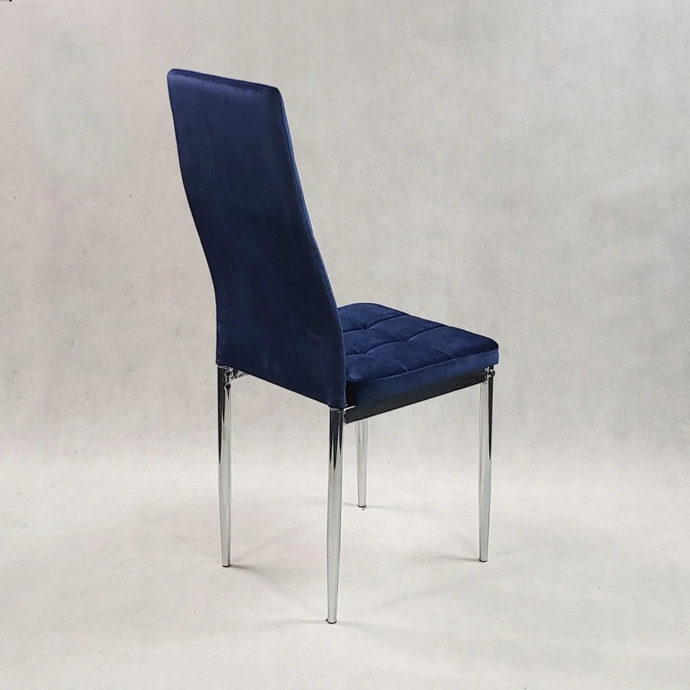 Bm Design MONAKO VELVET kėdė, tamsiai mėlyna, apmušta aksomu