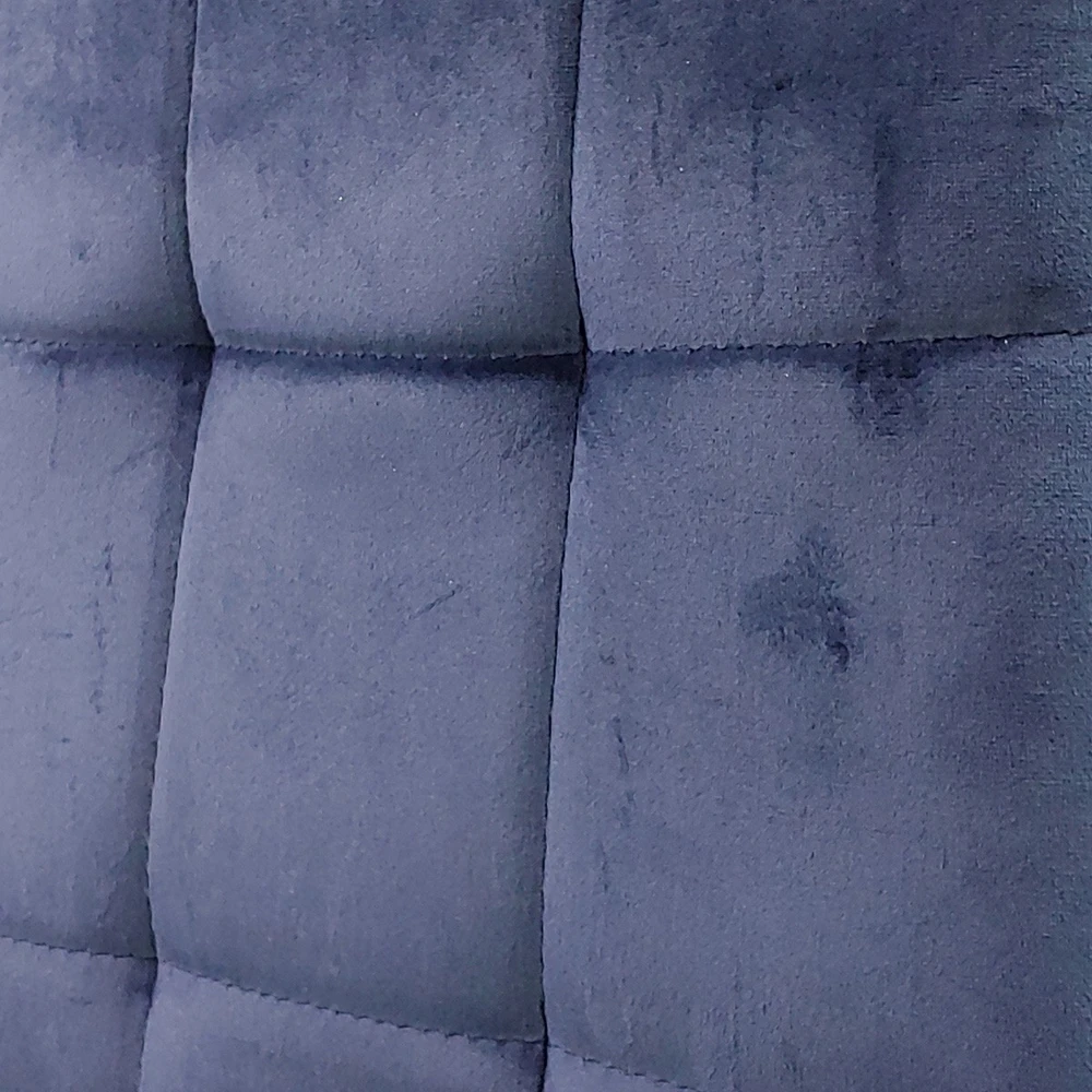 Bm Design MONAKO VELVET kėdė, tamsiai mėlyna, apmušta aksomu