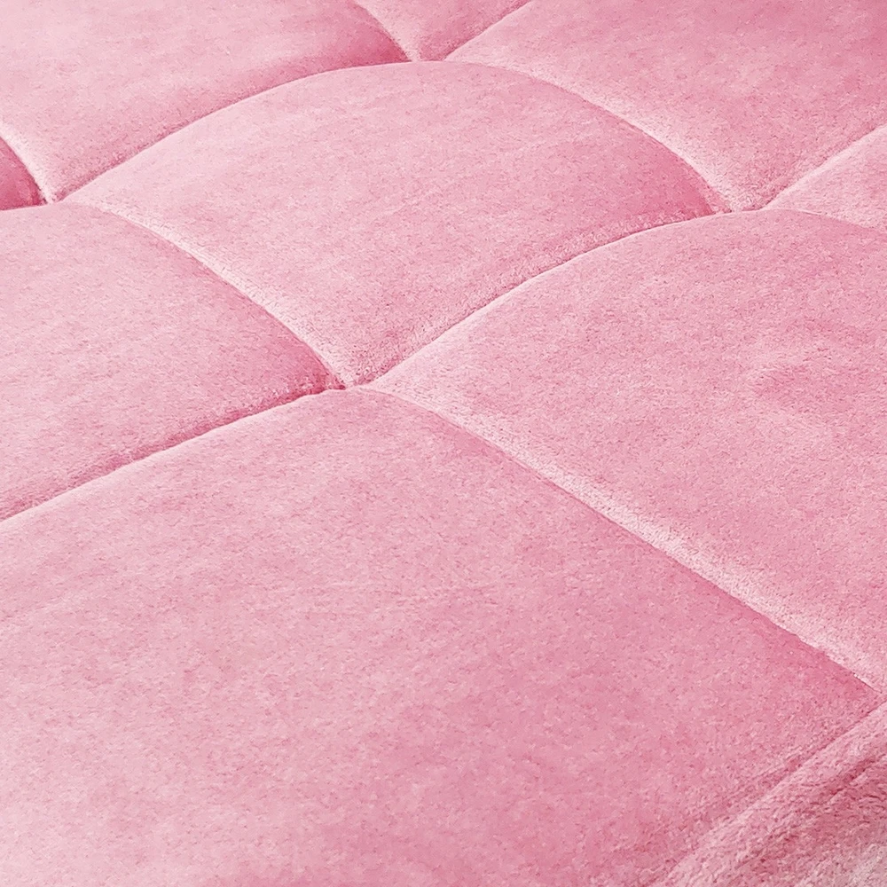 Bm Design MONAKO VELVET rožinė kėdė aptraukta aksomu