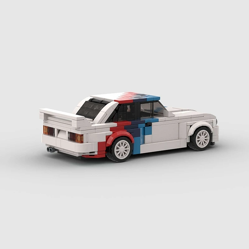 BMW M3 E30 KONSTRUKCINIAI KLAKAI AUTOMOBILIŲ MODELIŲ FIGŪRĖS DOVANA 455 EL.