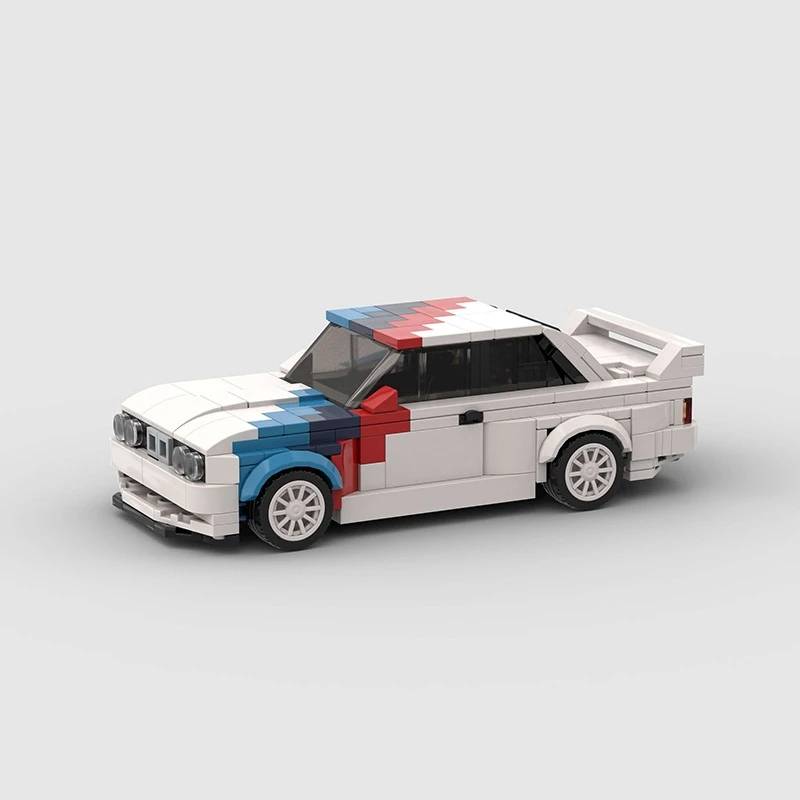 BMW M3 E30 KONSTRUKCINIAI KLAKAI AUTOMOBILIŲ MODELIŲ FIGŪRĖS DOVANA 455 EL.