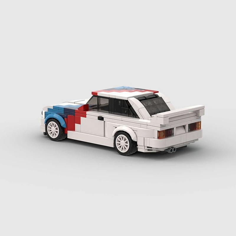 BMW M3 E30 KONSTRUKCINIAI KLAKAI AUTOMOBILIŲ MODELIŲ FIGŪRĖS DOVANA 455 EL.