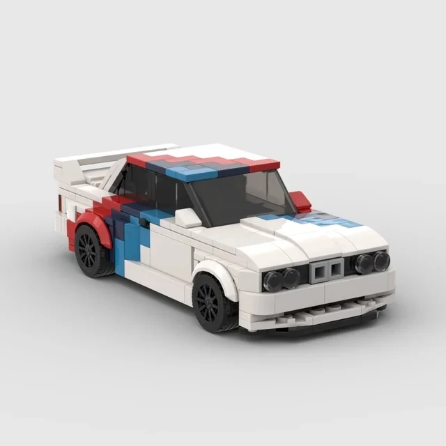 BMW M3 E30 KONSTRUKCINIAI KLAKAI AUTOMOBILIŲ MODELIŲ FIGŪRĖS DOVANA 455 EL.